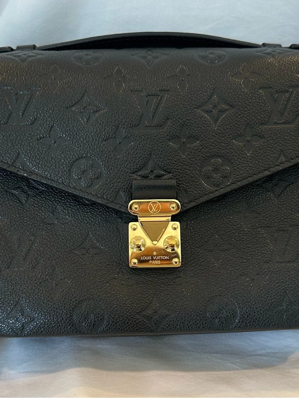 Louis Vuitton sleek black